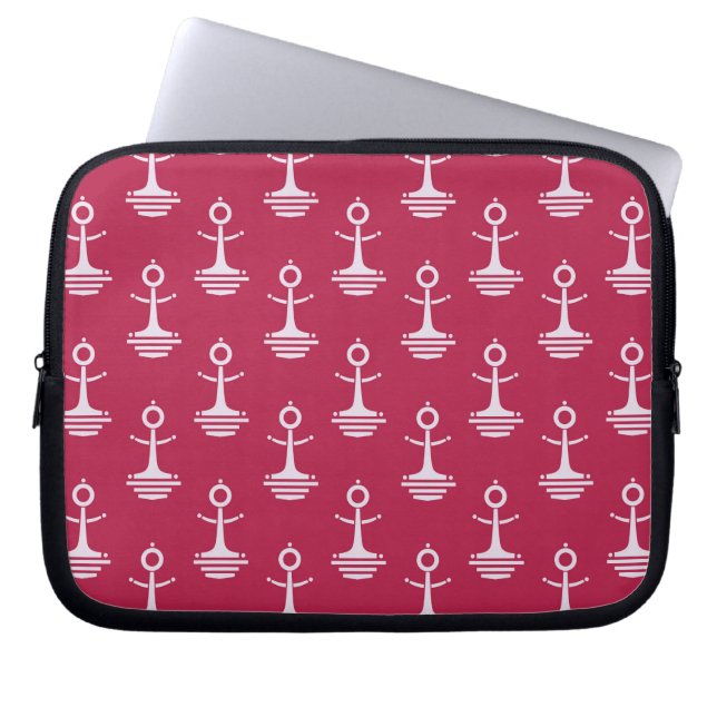 Funda Para Portátil Modelo moderno de las anclas (Frente)
