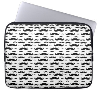 Funda Para Portátil Modelo negro del bigote