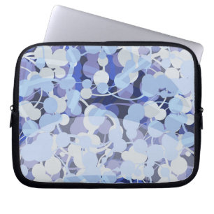 Funda Para Portátil Modelo púrpura del microbio