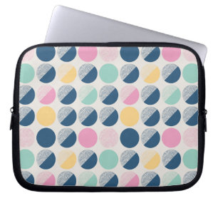 Funda Para Portátil Modelo retro del semicírculo