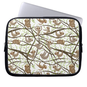Funda Para Portátil Modelo sonriente de la pereza