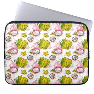 Funda Para Portátil Modelo texturizado carta blanca de la fruta