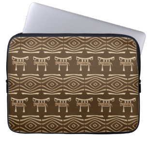 Funda Para Portátil modelo tribal africano étnico
