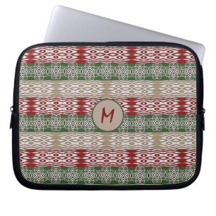 Funda Para Portátil Modelo tribal africano étnico de las rayas