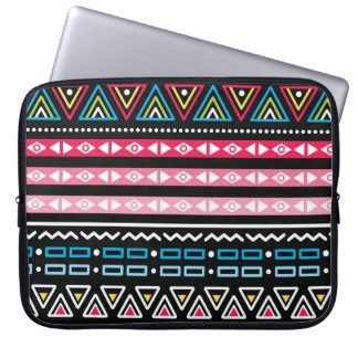 Funda Para Portátil Modelo tribal inconsútil azteca tradicional del