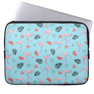 Funda Para Portátil Modelo tropical de moda del flamenco y de la