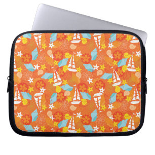 Funda Para Portátil Modelo tropical del velero