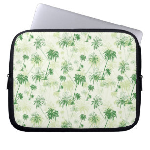 Funda Para Portátil Modelo verde de la palmera