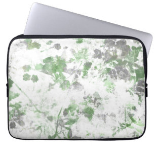 Funda Para Portátil Modern art of flower pattern and wall texture mix