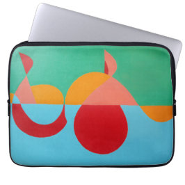 Funda Para Portátil Modern Music Art Treble Clef Laptop Sleeve