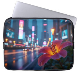 Funda Para Portátil Modern Neon Bloom 13'