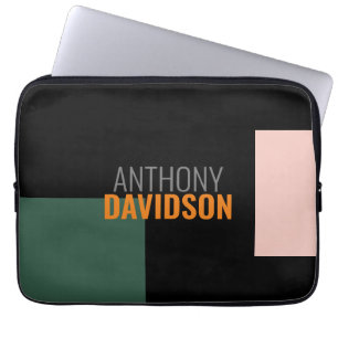 Funda Para Portátil Moderna y elegante llanura profesional Minimalista