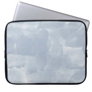 Funda Para Portátil Moderno brote de color azul turbio
