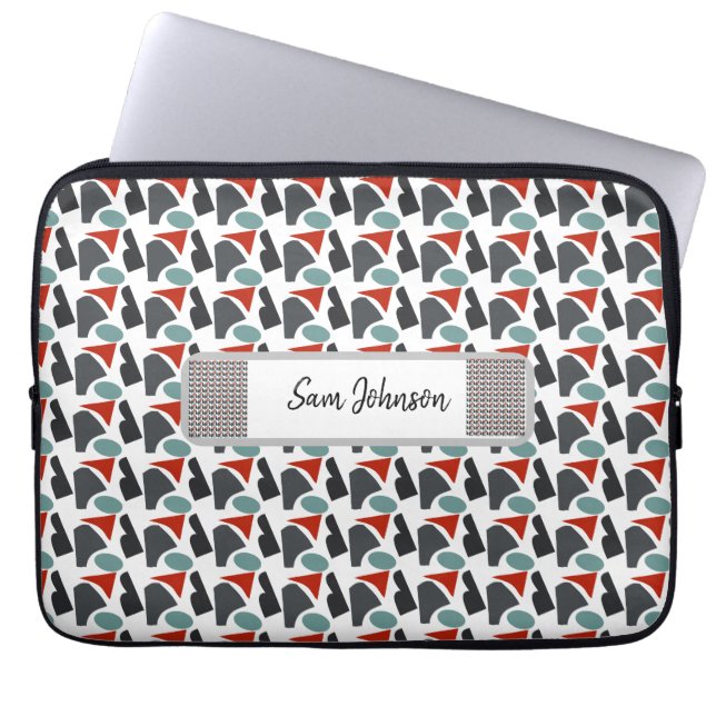 Funda Para Portátil Moderno elegante  (Frente)