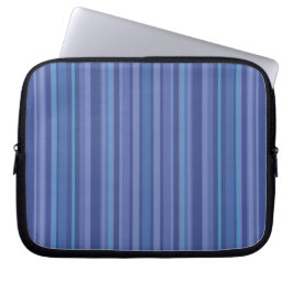Funda Para Portátil Moderno Stripe Morado Azul