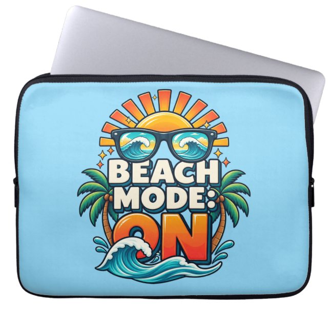 Funda Para Portátil Modo Playa: Listo (Frente)