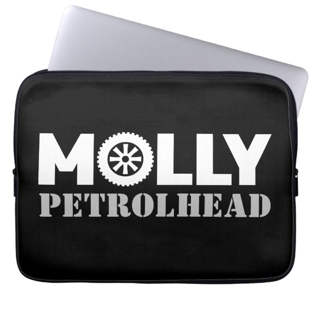 Funda Para Portátil Molly Petrol Head (Frente)
