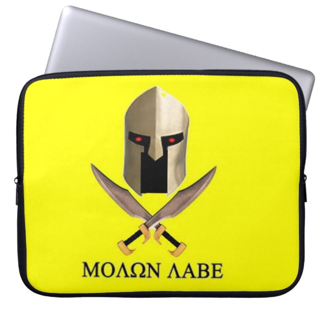 FUNDA PARA PORTÁTIL MOLON LABE (Frente)