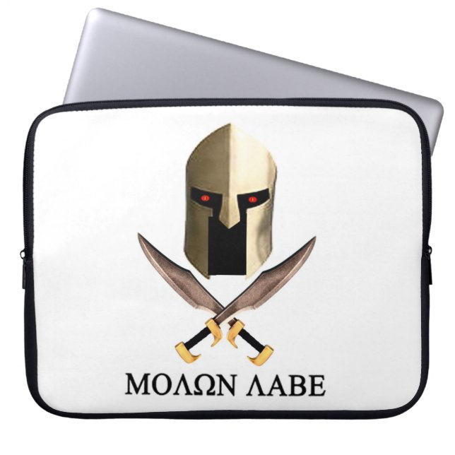 FUNDA PARA PORTÁTIL MOLON LABE (Frente)