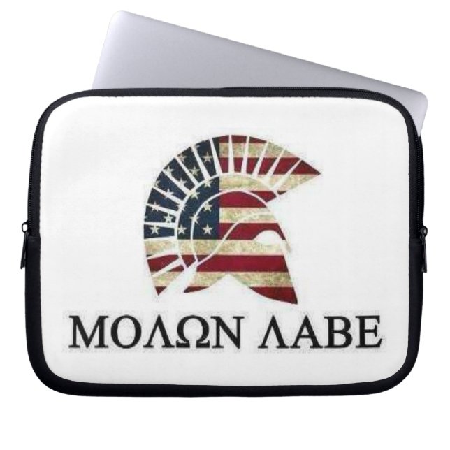 FUNDA PARA PORTÁTIL MOLON LABE (Frente)
