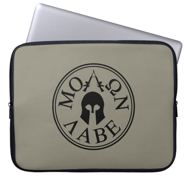 Funda Para Portátil Molon Labe, viene tomarlos (Frente)