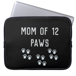 Funda Para Portátil Mom of 12 paws