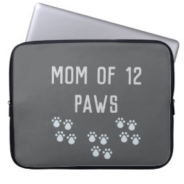 Funda Para Portátil Mom of 12 paws