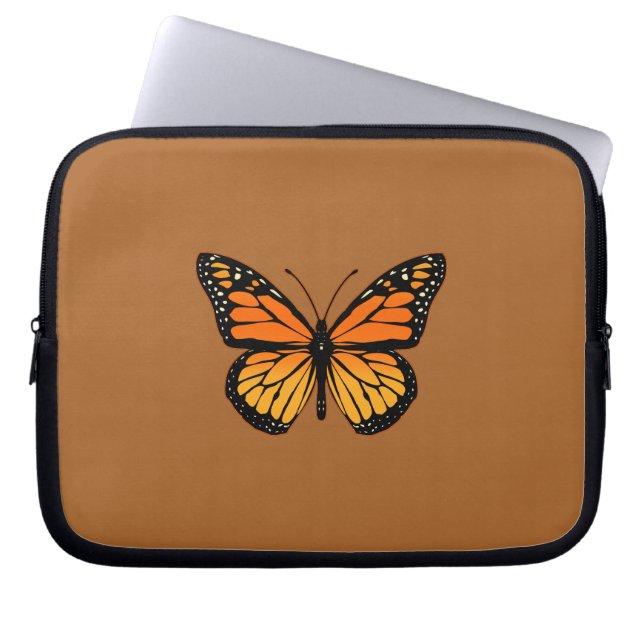 Funda Para Portátil Monarch Butterfly (Frente)
