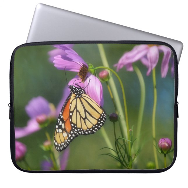 Funda Para Portátil Monarch Butterfly Nature Laptop Sleeve Cover (Frente)