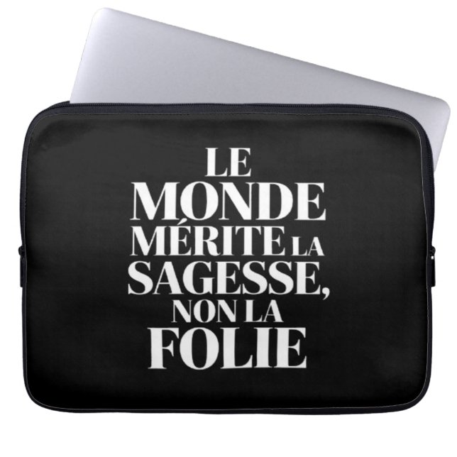 Funda Para Portátil Monde sans stabilité (Frente)