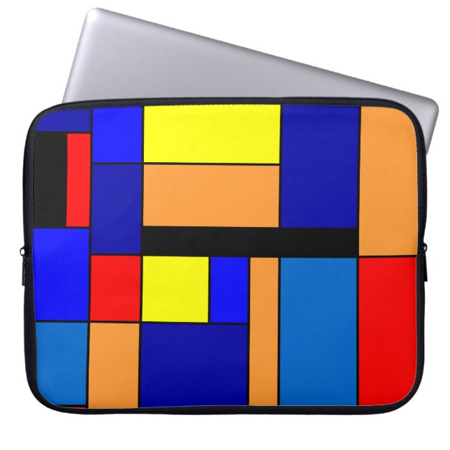 Funda Para Portátil Mondrian #2 (Frente)