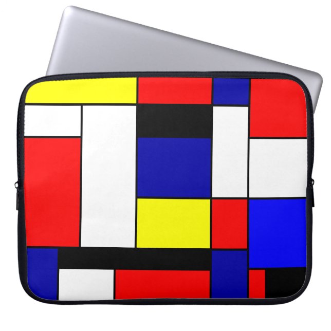 Funda Para Portátil Mondrian #42 (Frente)