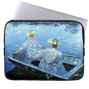 Funda Para Portátil Monet - El bote de la Fila Azul
