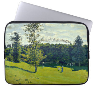 Funda Para Portátil Monet - El tren en el campo