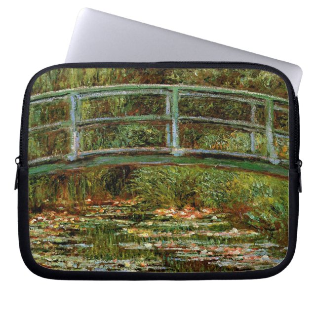 Funda Para Portátil Monet French Bridge Art (Frente)