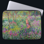 Funda Para Portátil Monet "The Iris Garden at Giverny"<br><div class="desc">Monet fue fundador de la pintura impresionista francesa, de la cual "El Jardín Iris de Giverny" (pintado entre 1899 y 1900) es un hermoso ejemplo. Es una celebración de color, luz y movimiento. Cuando Monet compró la finca de Giverny, rediseñó el jardín de flores ya plantado en sus jardines. Su...</div>