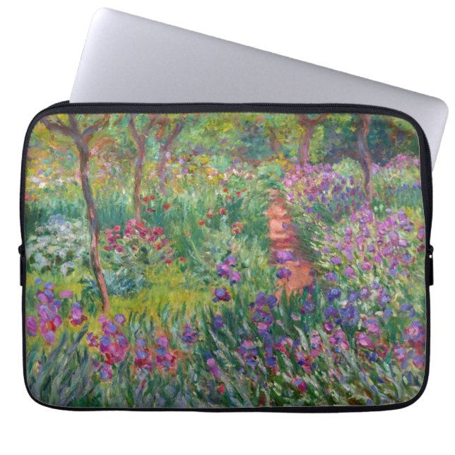 Funda Para Portátil Monet "The Iris Garden at Giverny" (Frente)