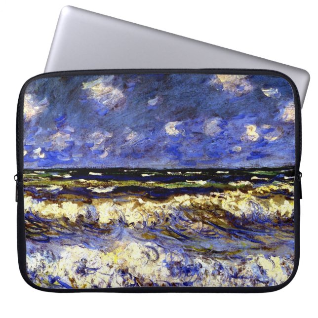 Funda Para Portátil Monet - Un mar tormentoso (Frente)