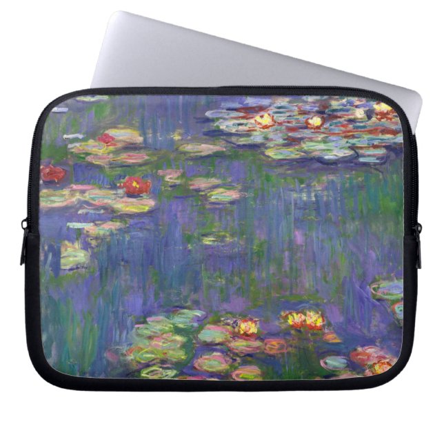 Funda Para Portátil Monet Water Lilies Masterpiece Pintura (Frente)