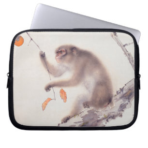 Funda Para Portátil Mono Japonés Pintando El Cumpleaños Zodiaco Chino