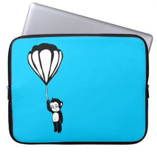 Funda Para Portátil mono volador: globo de aire caliente