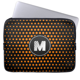 Funda Para Portátil Monograma Amber (SAE-ECE) Techno Dots Modern