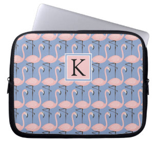 Funda Para Portátil Monograma blando del modelo el del flamenco