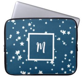 Funda Para Portátil Monograma de estrellas