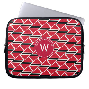 Funda Para Portátil Monograma de TRINIDAD TOBAGO