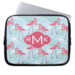 Funda Para Portátil Monograma del modelo el del flamenco