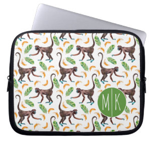 Funda Para Portátil Monos dulces que hacen juegos malabares el