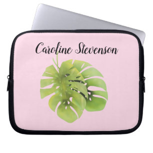 Funda Para Portátil Monstera deja la manga de la laptop
