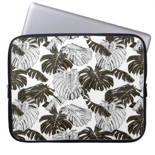 Funda Para Portátil Monstera deja un patrón sin fisuras
