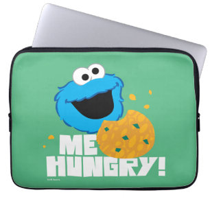 Funda Para Portátil Monstruo de las Galletas   ¡Tengo Hambre!